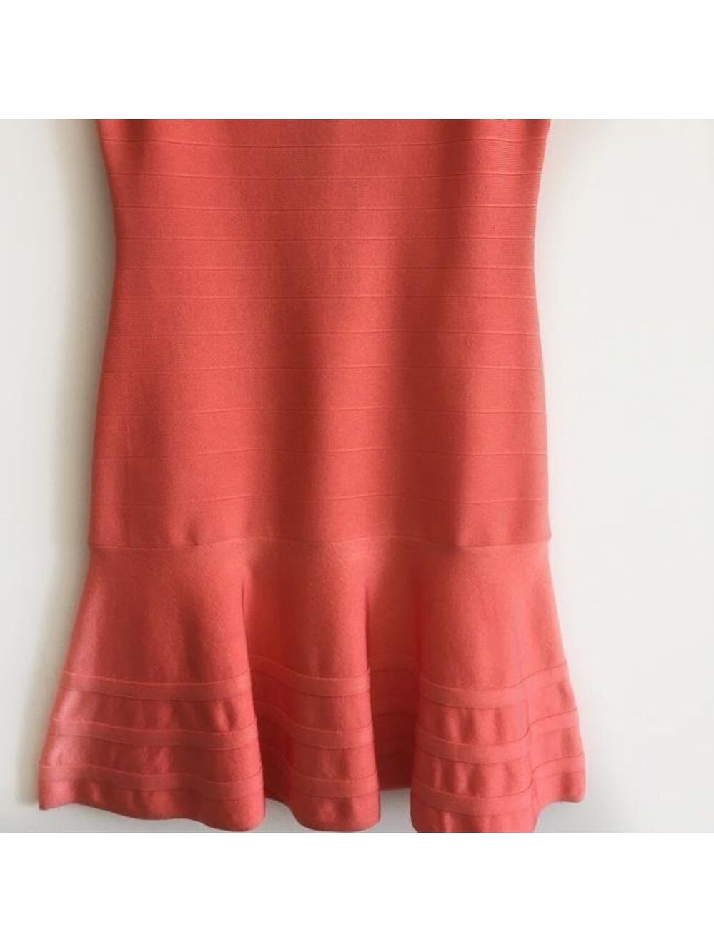 Marciano Coral Beaded Fit & Flare Bandage Dress - Picture 7 of 13
